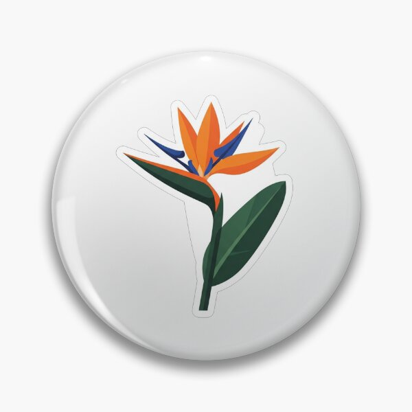 Item preview, Vibrant Bird of Paradise Flower Illustration designed and sold by Owcomm.