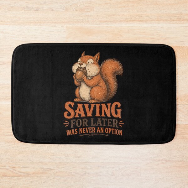 Item preview, Saving For Later Was Never An Option Shirt, Funny Squirrel T-Shirt, Instant Gratification Tee, Funny Money Humor Gift, Vintage Animal Graphic designed and sold by TshirtsLabs.