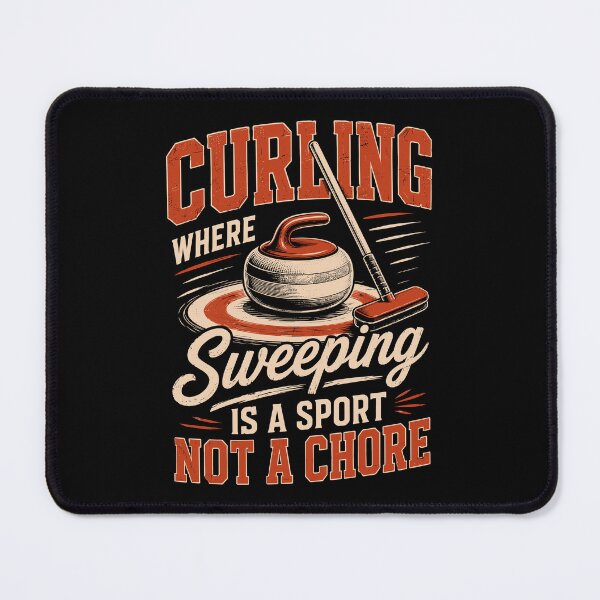 Item preview, Curling Where Sweeping Is A Sport, Not A Choice Funny Curling designed and sold by gordonbwyashop.