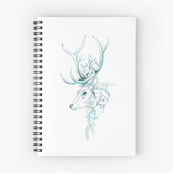 Item preview, Harry Potter Expecto Patronum Line Art designed and sold by samuelkennedy.