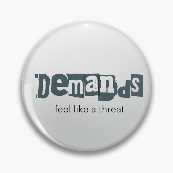 Item preview, Demands Feel Like A Threat PDA Neurodivergent Gift designed and sold by Notty DOT.