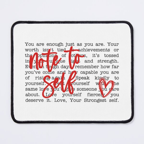 Item preview, Note To Self Self Love designed and sold by ACozyChaos.