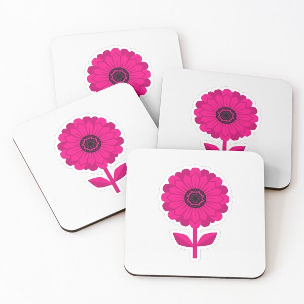 Item preview, Vibrant Pink Floral Illustration Graphic designed and sold by Owcomm.