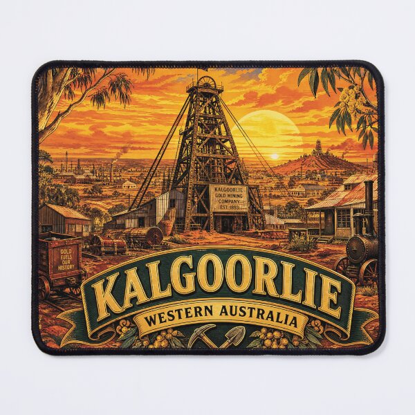 Item preview, Kalgoorlie Jigsaw Puzzle — Super Pit Gold Rush Town, Western Australia designed and sold by Random Designs.