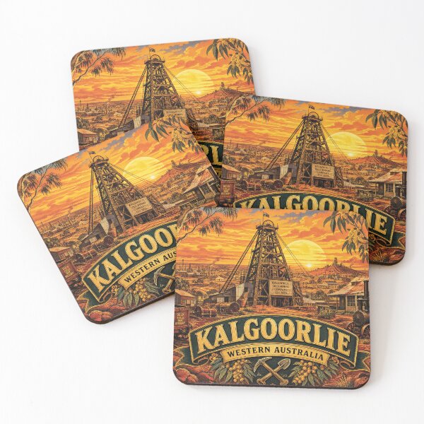 Item preview, Kalgoorlie Jigsaw Puzzle — Super Pit Gold Rush Town, Western Australia designed and sold by Random Designs.