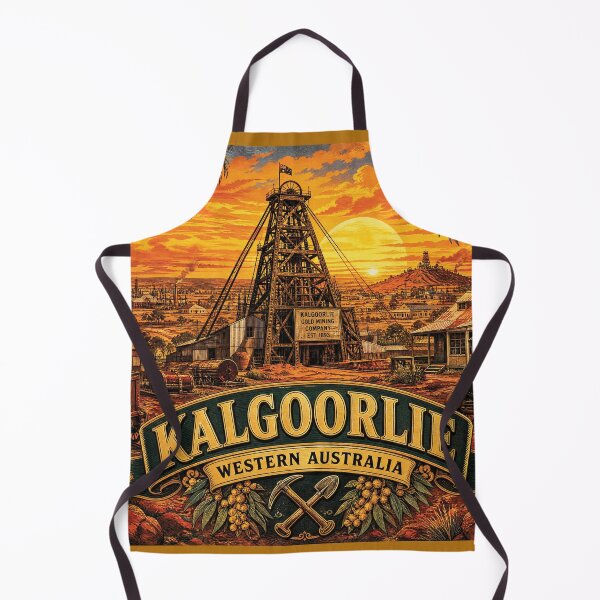 Item preview, Kalgoorlie Jigsaw Puzzle — Super Pit Gold Rush Town, Western Australia designed and sold by Random Designs.