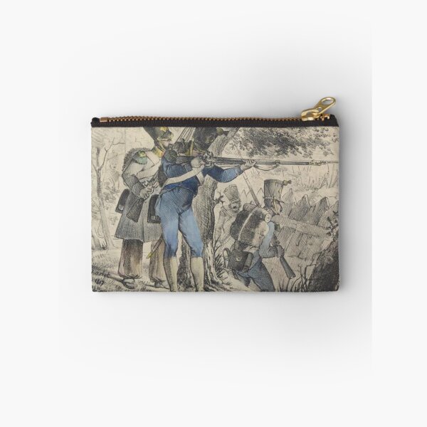 Item preview, Voltigeurs in Skirmishers behind a Palisade designed and sold by SharonTheFirst.