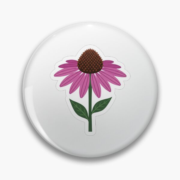 Item preview, Vibrant Purple Coneflower Botanical Illustration designed and sold by Owcomm.