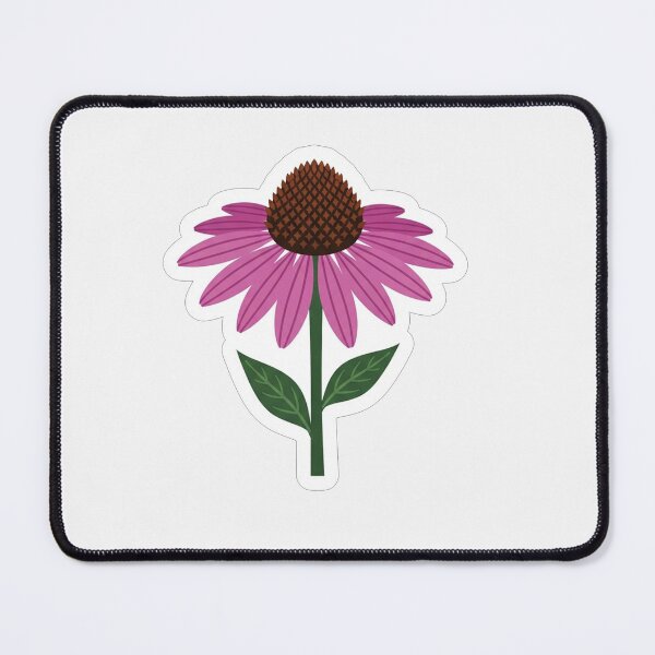 Item preview, Vibrant Purple Coneflower Botanical Illustration designed and sold by Owcomm.