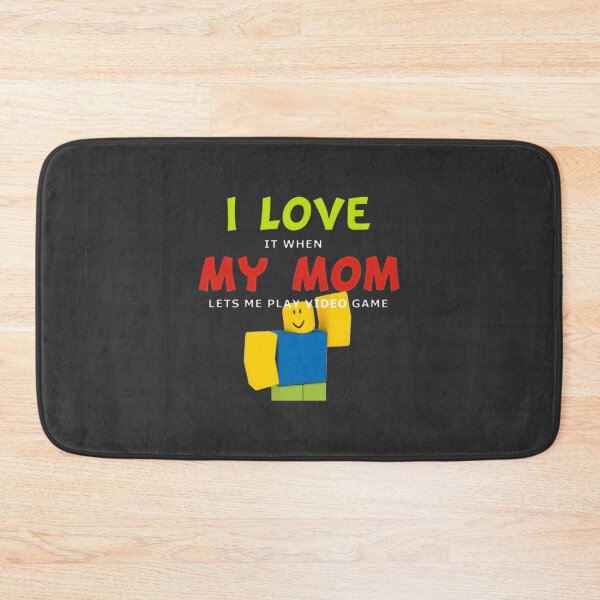 Item preview, Roblox Noob Gamer Design I Love My Mom Funny Gift for Players designed and sold by Sanskar Rawat.