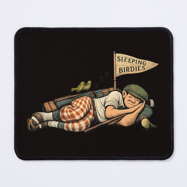 Item preview, Sleeping Birdie Funny Golf Golfer Humor designed and sold by Thanineemedia.