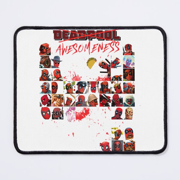 Item preview, Periodic Table of Awesomeness with Deadpool Inspired Design designed and sold by angeldustartist.
