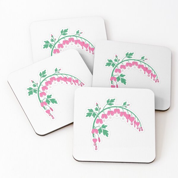 Item preview, Beautiful Pink Bleeding Heart Flower Illustration designed and sold by Owcomm.