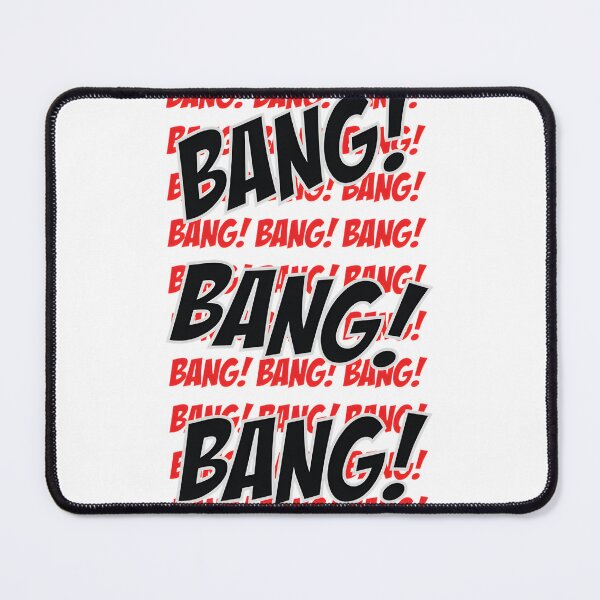 Item preview, Bang Bang Bang Explosive Graphic Design with Bold Typography designed and sold by angeldustartist.