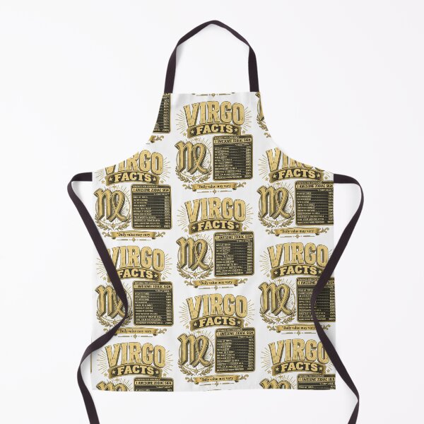 Item preview, Virgo Facts Funny Zodiac Sign Astrology Nutrition Label Retro Design designed and sold by Machomanshop.
