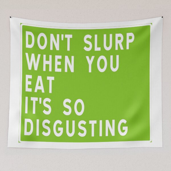 Item preview, Chew your food with your mouth closed designed and sold by ALF2023.