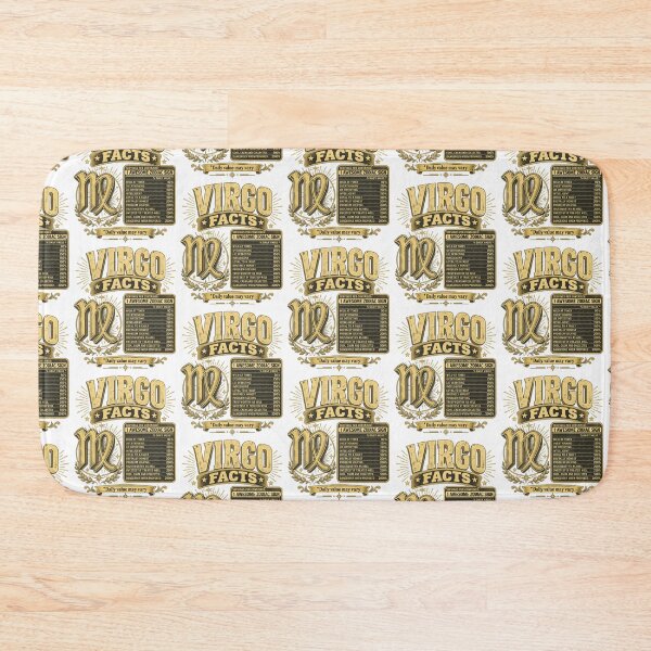 Item preview, Virgo Facts Funny Zodiac Sign Astrology Nutrition Label Retro Design designed and sold by Machomanshop.