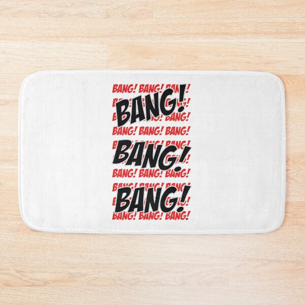 Item preview, Bang Bang Bang Explosive Graphic Design with Bold Typography designed and sold by angeldustartist.