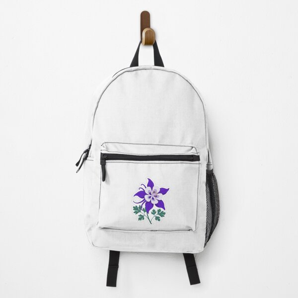 Item preview, Vibrant Purple Columbine Flower Botanical Illustration designed and sold by Owcomm.