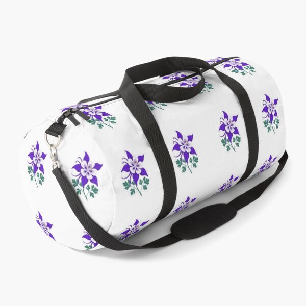 Item preview, Vibrant Purple Columbine Flower Botanical Illustration designed and sold by Owcomm.