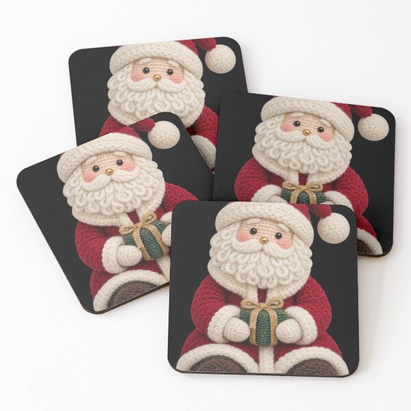 Item preview, Knitted Santa designed and sold by halibutgoatramb.