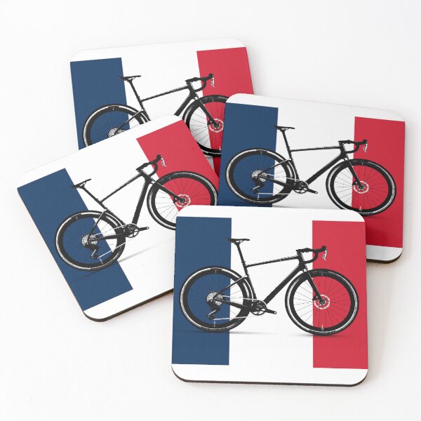 Item preview, France flag complete gravel designed and sold by Gravelymas.