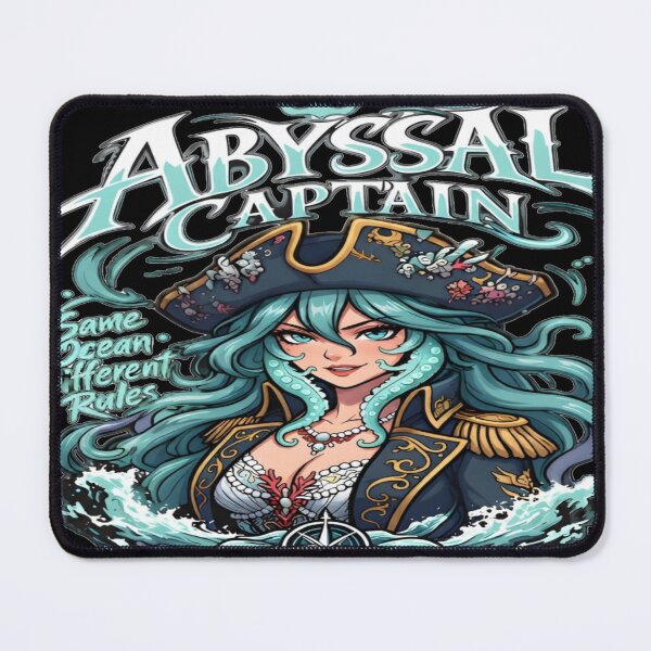Item preview, Abyssal Captain Anime Pirate Girl Fantasy Ocean designed and sold by FABIOLA1970.