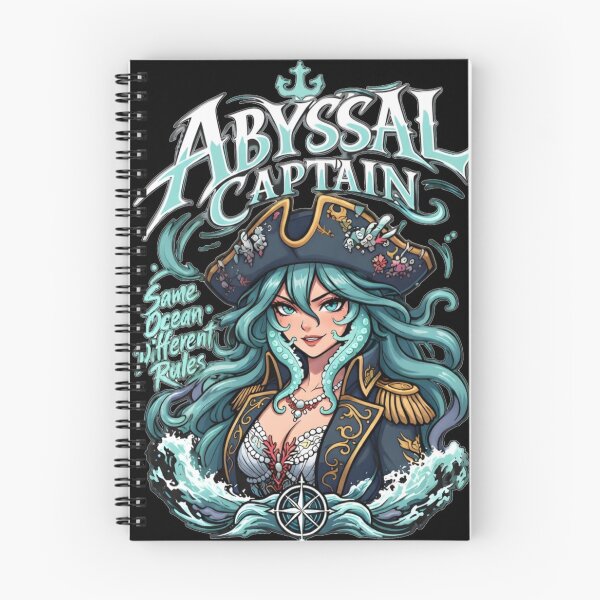 Item preview, Abyssal Captain Anime Pirate Girl Fantasy Ocean designed and sold by FABIOLA1970.