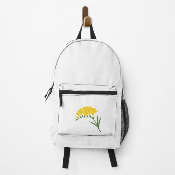 Item preview, Bright Yellow Freesia Flower Blossom Illustration designed and sold by Owcomm.