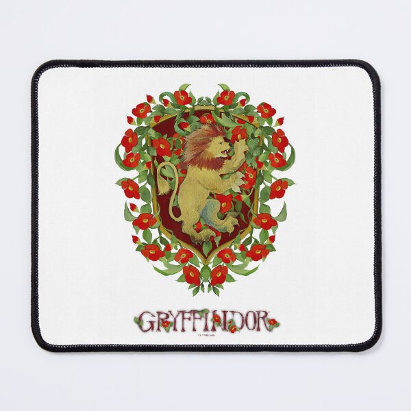 Item preview, Harry Potter Gryffindor Floral Lion Design designed and sold by samuelkennedy.