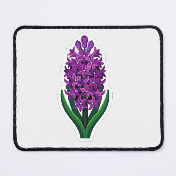 Item preview, Vibrant Purple Hyacinth Flower Botanical Illustration designed and sold by Owcomm.