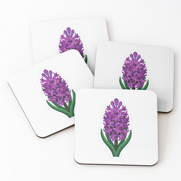 Item preview, Vibrant Purple Hyacinth Flower Botanical Illustration designed and sold by Owcomm.