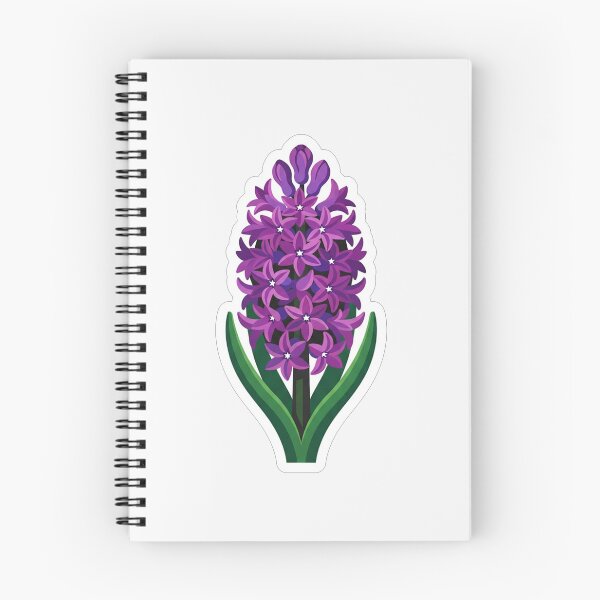 Item preview, Vibrant Purple Hyacinth Flower Botanical Illustration designed and sold by Owcomm.