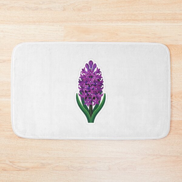Item preview, Vibrant Purple Hyacinth Flower Botanical Illustration designed and sold by Owcomm.