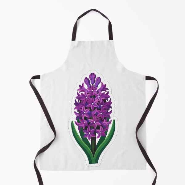Artikelvorschau, Botanische Illustration einer leuchtend violetten Hyazinthe entworfen und verkauft von Owcomm.