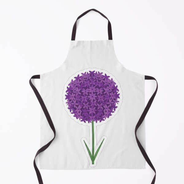 Item preview, Vibrant Purple Allium Flower Botanical Illustration designed and sold by Owcomm.