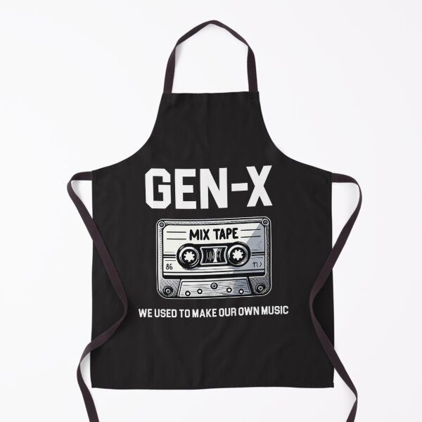 Item preview, Gen X Mix Tape Retro Music Cassette Nostalgia Design designed and sold by netriic.