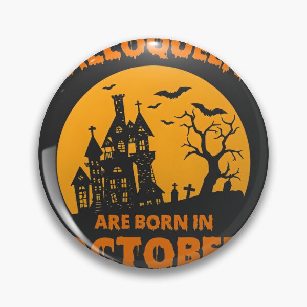 Item preview, Halloqueens Are Born in October - Halloween Birthday Celebration Design designed and sold by jameswalker202.