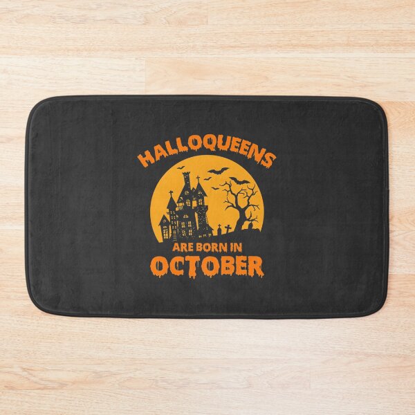 Item preview, Halloqueens Are Born in October - Halloween Birthday Celebration Design designed and sold by jameswalker202.