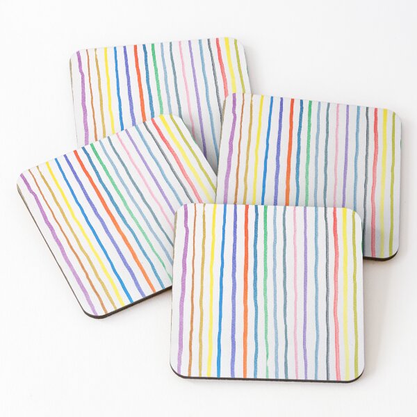 Item preview, Classic Watercolor Stripes designed and sold by AnimaliaStar.