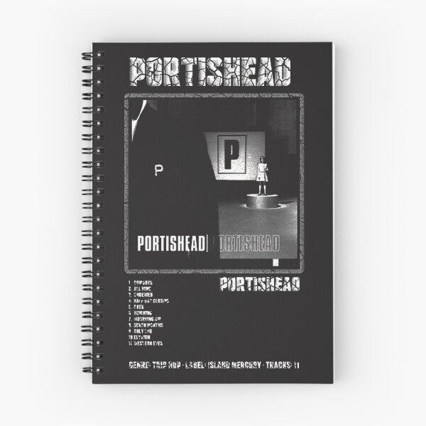 Item preview, Portishead Album Tracklist Design for Music Fans and Vintage Style designed and sold by RobertaLT.