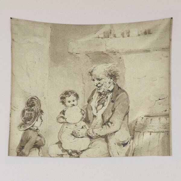 Item preview, The Old Man and the Children designed and sold by SharonTheFirst.