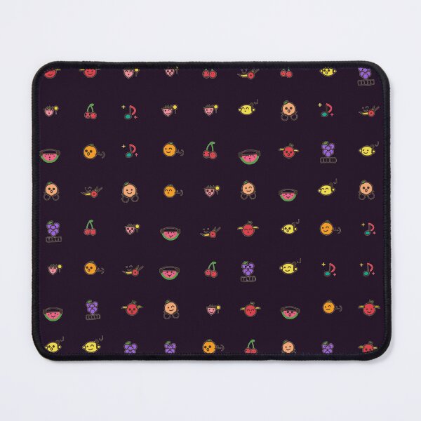 Item preview, Cute Fruit Band Musical Micro Icon Kawaii Jam Session Seamless Pattern designed and sold by KungPowUnicorn.