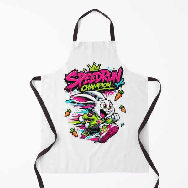 Item preview, Speedrun Champion Rabbit Gamer Sticker | Funny Graffiti Gaming Animal Art designed and sold by Panom Suavichien.