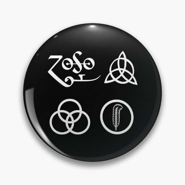 Item preview, Led Zeppelin Zoso Symbol designed and sold by kaschimarileno.