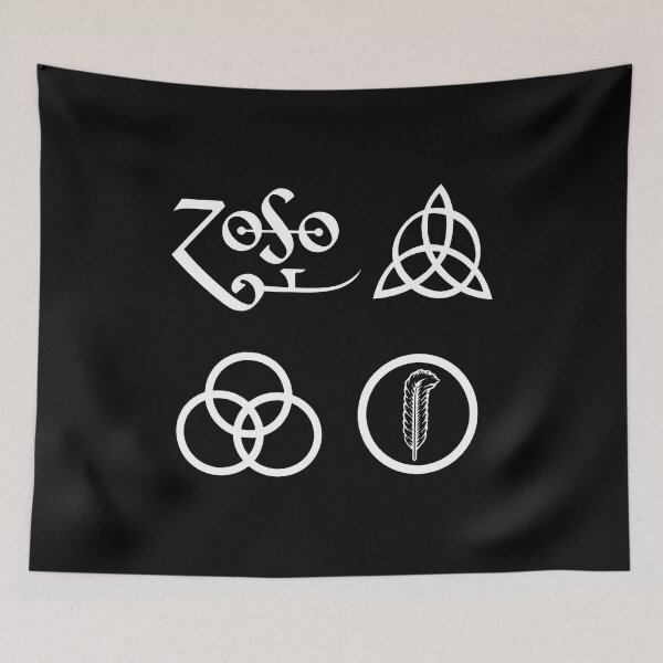 Item preview, Led Zeppelin Zoso Symbol designed and sold by kaschimarileno.