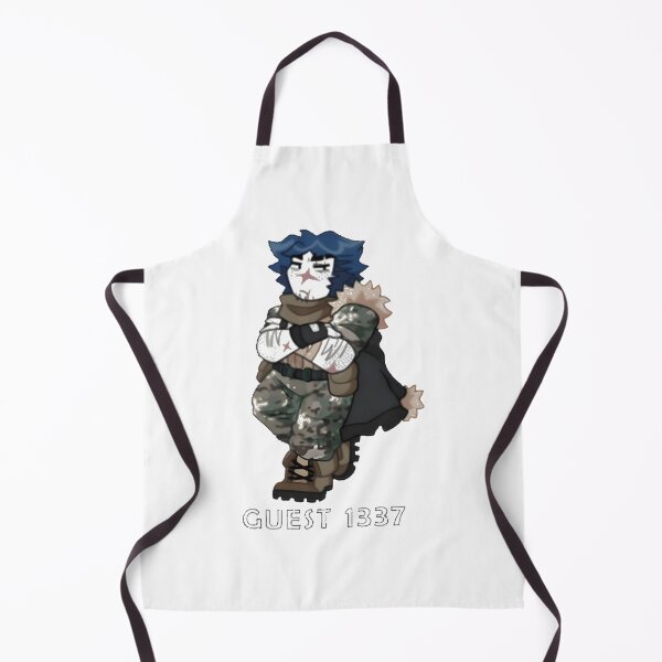 Item preview, Roblox Forsaken Guest Inspired Gaming Character Illustration designed and sold by shirtsbox.