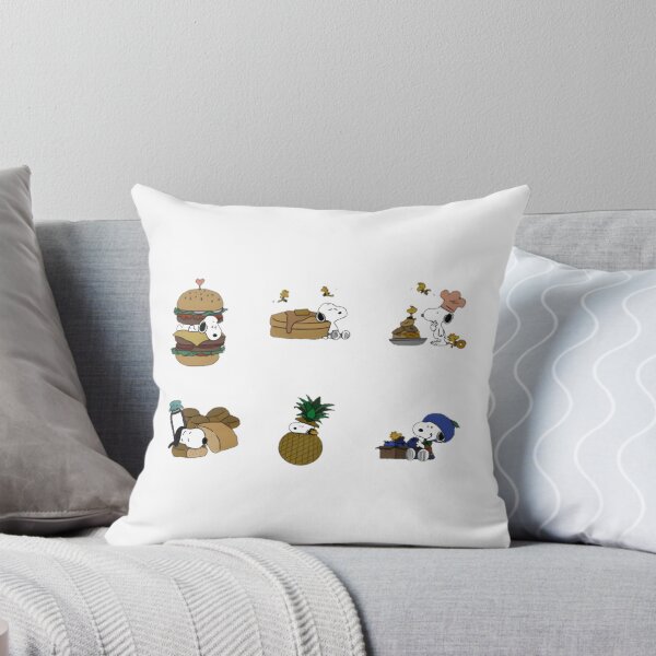 Item preview, Cute Food-Themed Snoopy and Woodstock Illustration Design designed and sold by Trendy Tee.