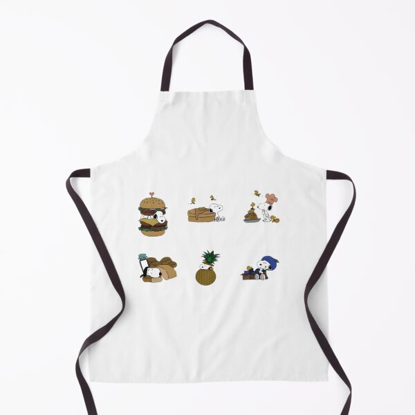 Item preview, Cute Food-Themed Snoopy and Woodstock Illustration Design designed and sold by Trendy Tee.