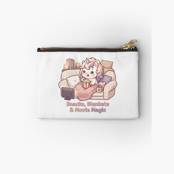 Item preview, Cozy Unicorn Movie Night designed and sold by naragon4289.